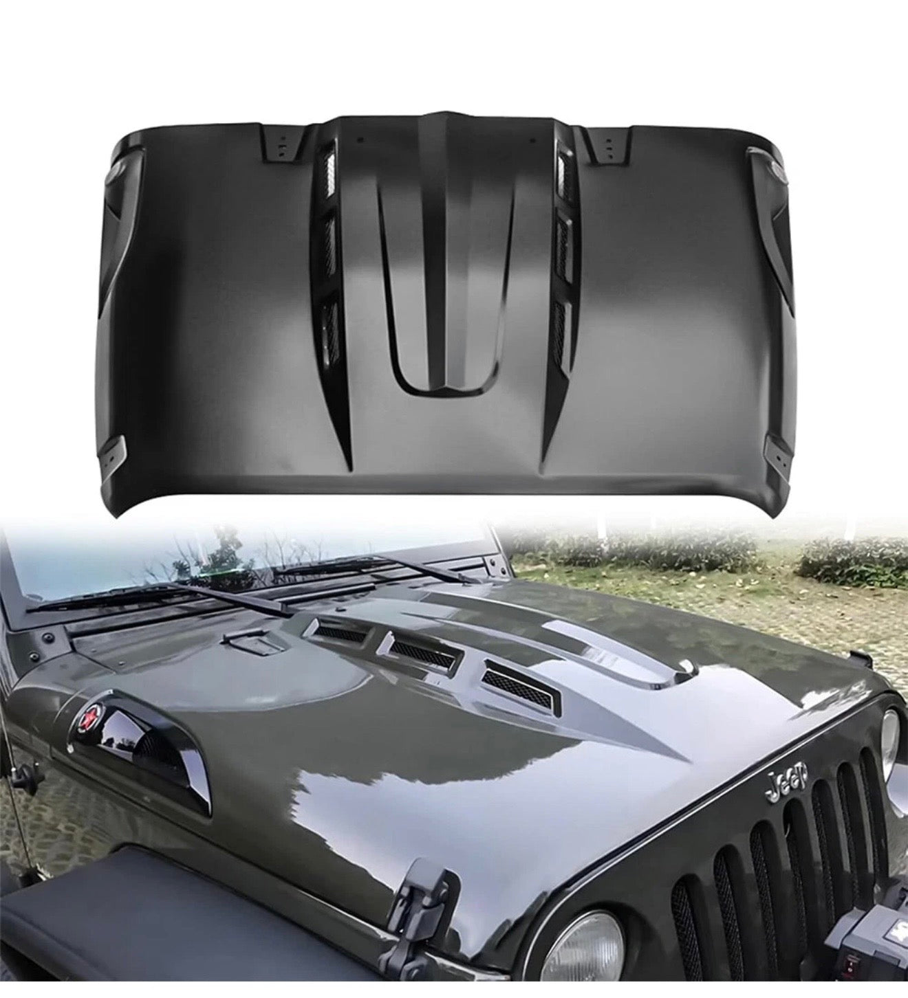 Jeep JK 2007-2018 Bonete Avenger Metal