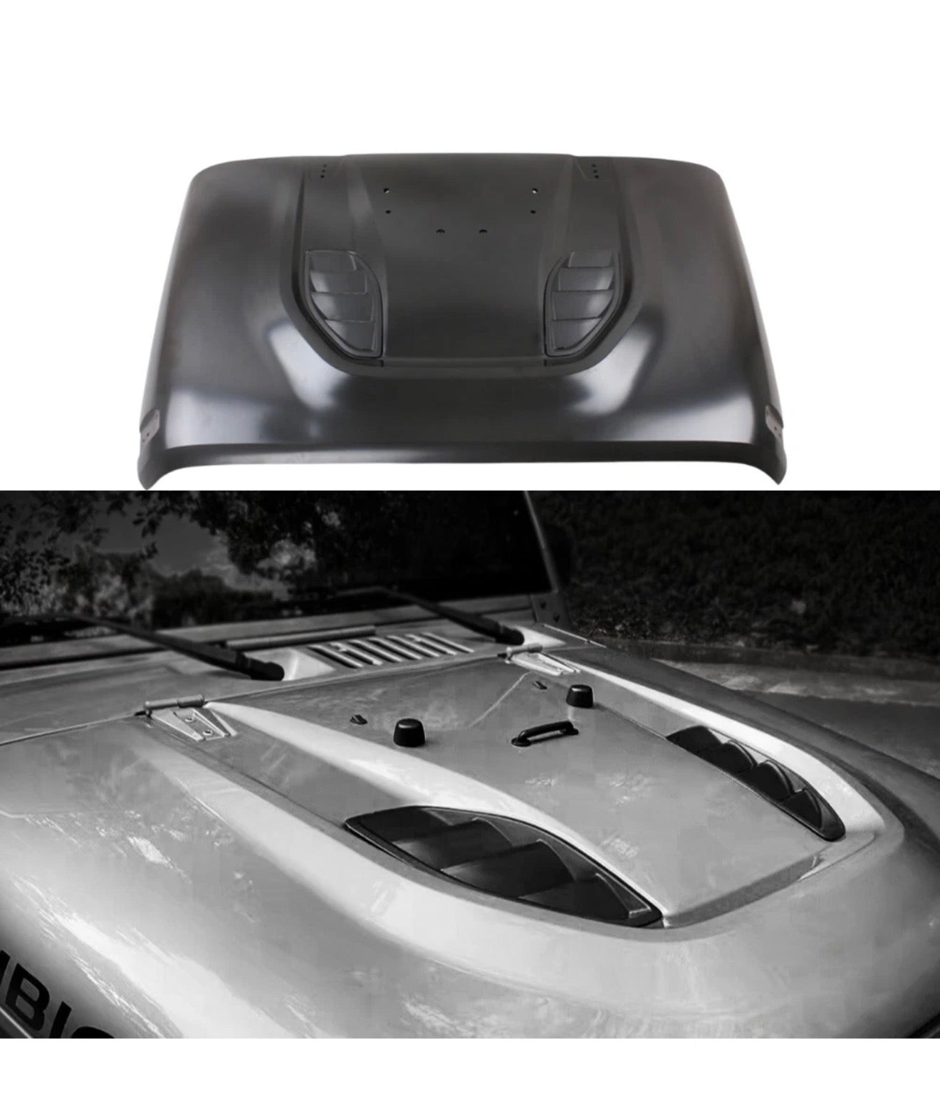 Jeep JK 07-2018 Bonete Tipo Rubicon Metal