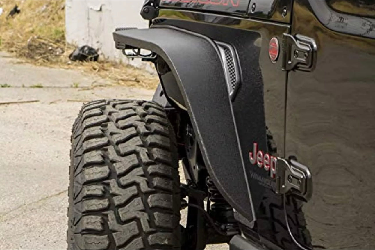 DV8 Offroad Fender Flare Jeep Wrangler JL 2018-2024 FDJL-02