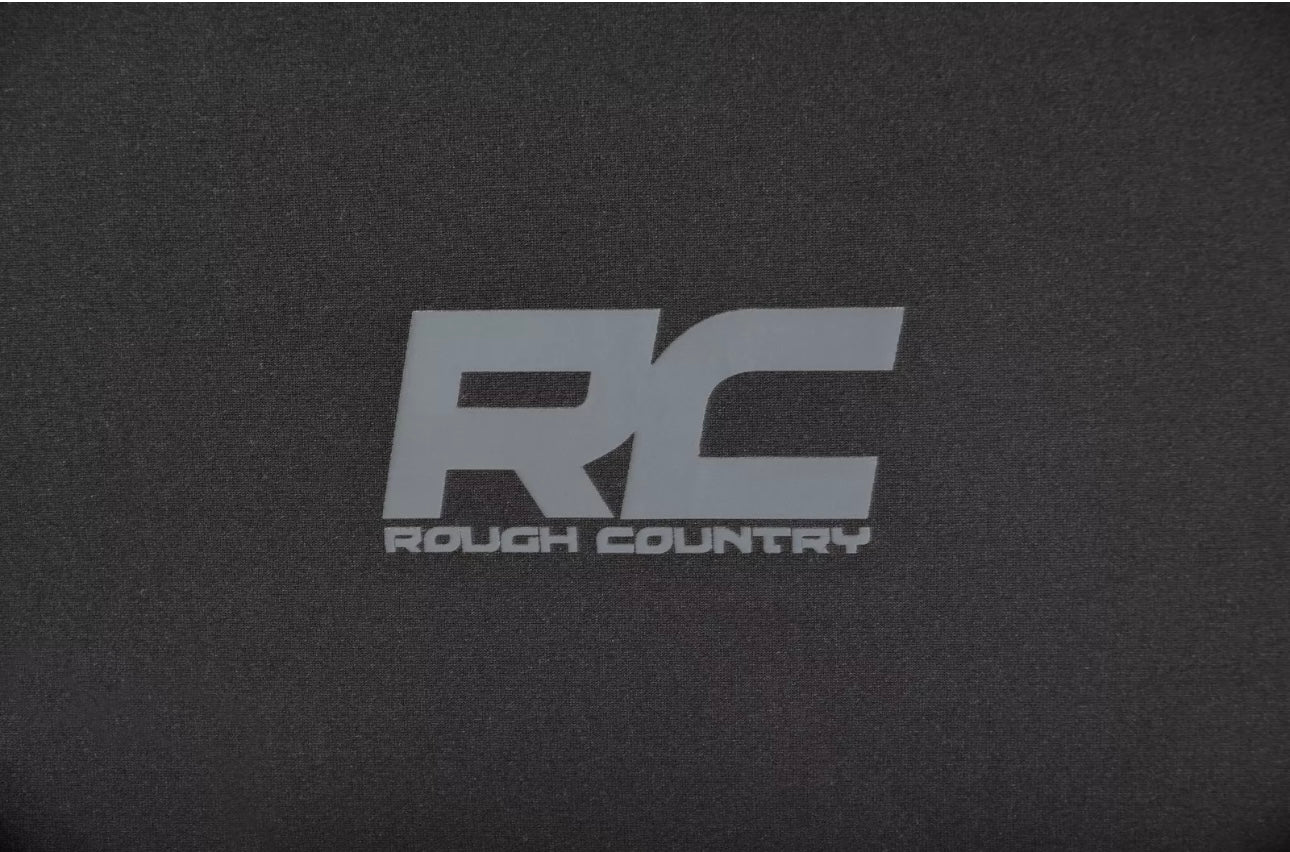 Rough Country Neoprene Covers de Asientos Jeep JK 2 Puertas 2013-2018 Wrangler 91007