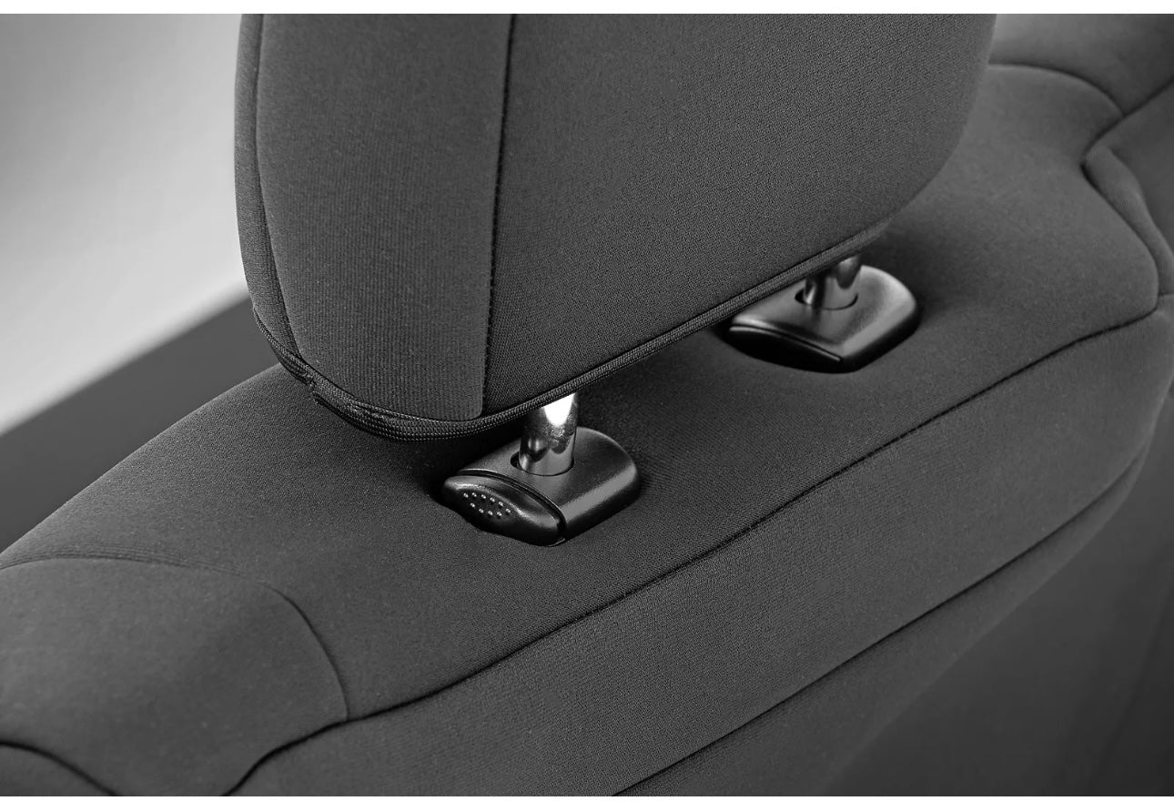 Rough Country Neoprene Covers de Asientos Jeep JK 2 Puertas 2013-2018 Wrangler 91007