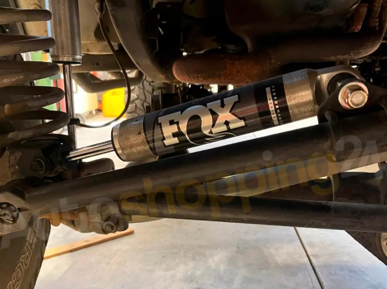 FOX 985-24-072 Steering Stabilizer para 1984-2006 Jeep Wrangler TJ / Cherokee XJ Heavy Duty
