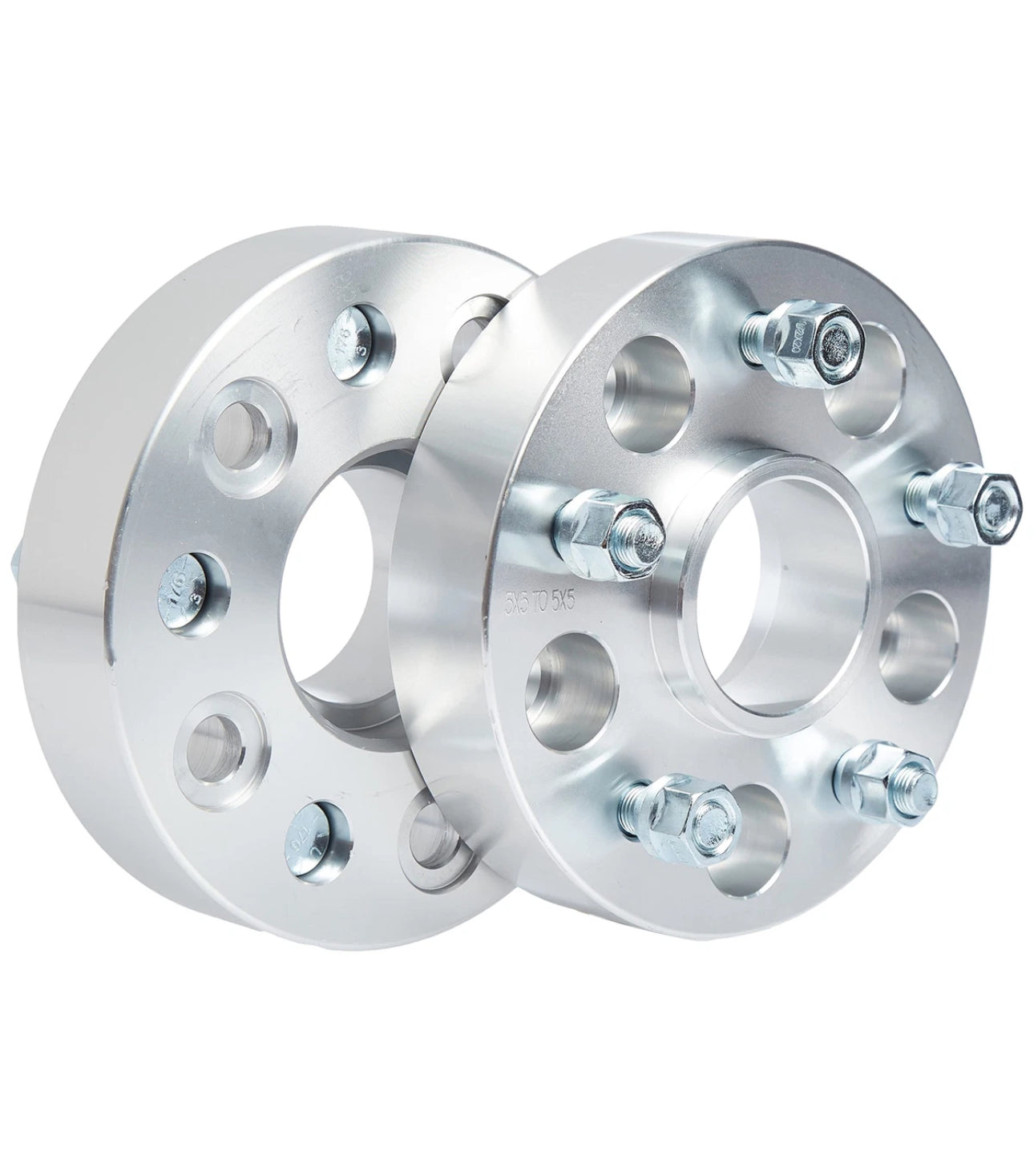 RC Set de 4 Spacers 5x5/5x127 1.5” Jeep JK/JKU 07-2018