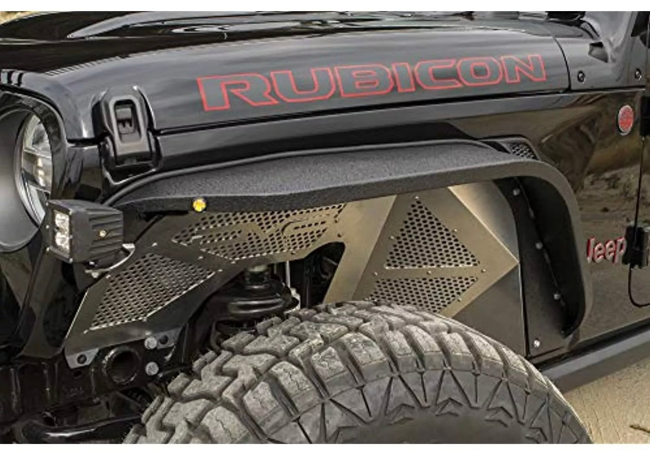 DV8 Offroad Fender Flare Jeep Wrangler JL 2018-2024 FDJL-02
