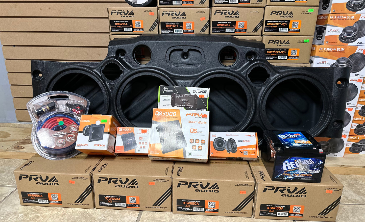 Combo Diadema PRV 10” Jeep JK 07-18 Envio Gratis Puerto Rico