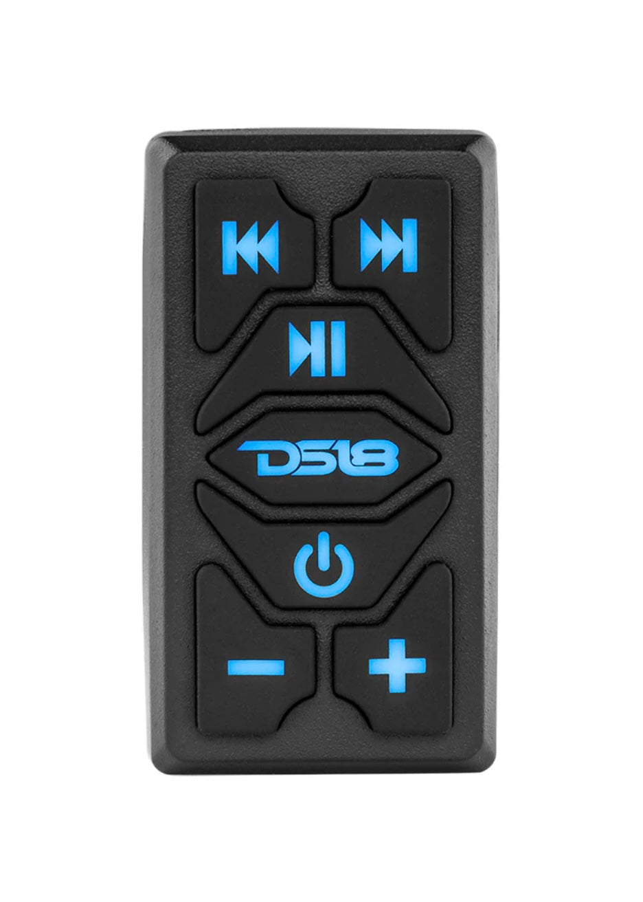 DS18 Marino & Powersports Waterproof Bluetooth Audio Receiver Bluetooth Con Control RKS-BT