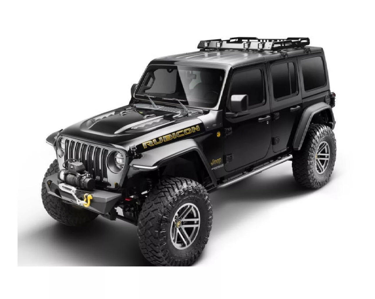 Bushwacker 76129 Par de Trail Armor Cowl Protector Wrangler JL 18-24 Gladiator 20-24