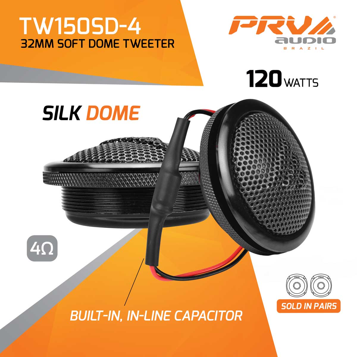 PRV Tweeters TW150SD-4 (Par)