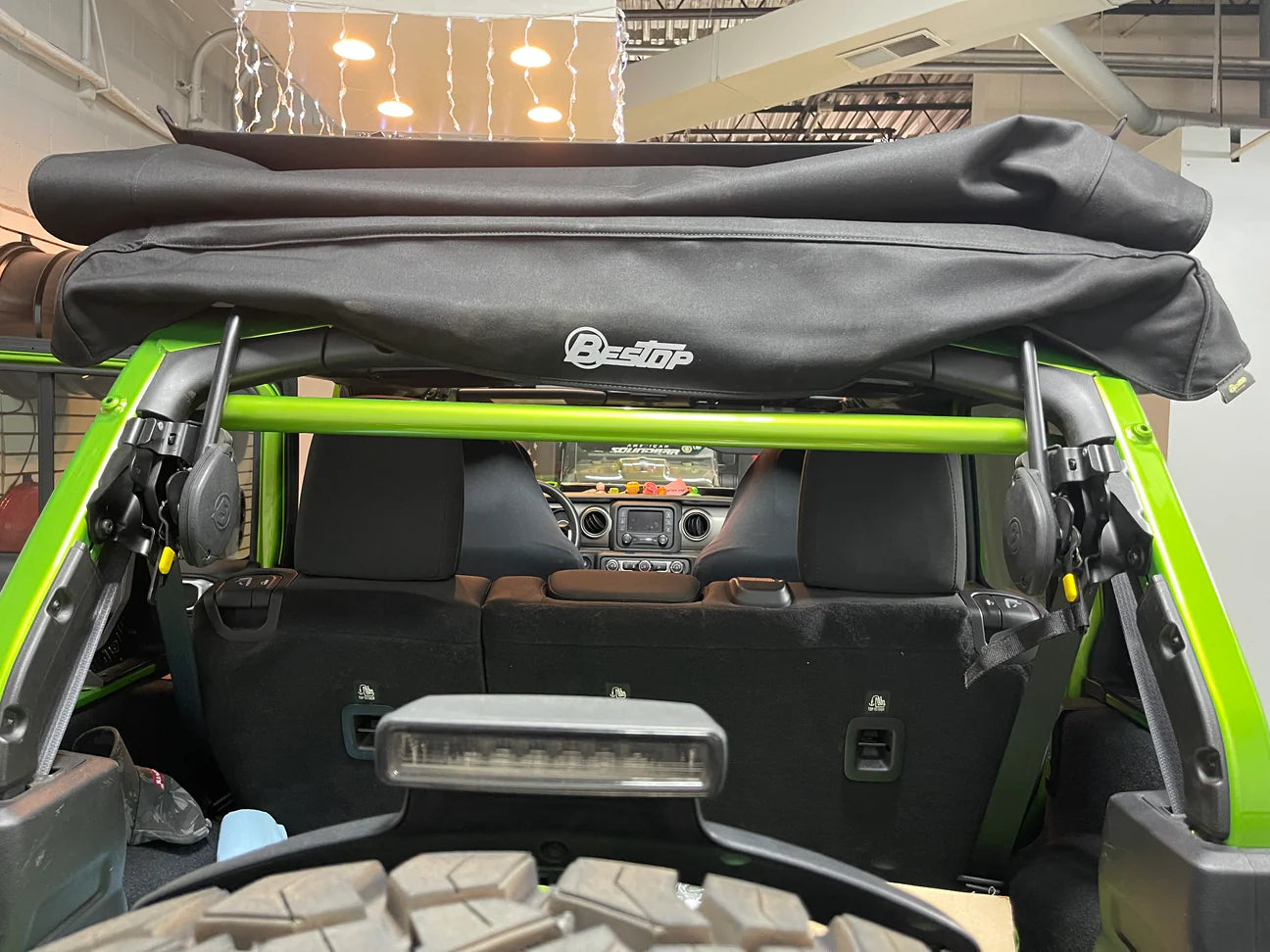 American Sound Bar Tubo de Pods Marinos Jeep JL 18-24 Negro