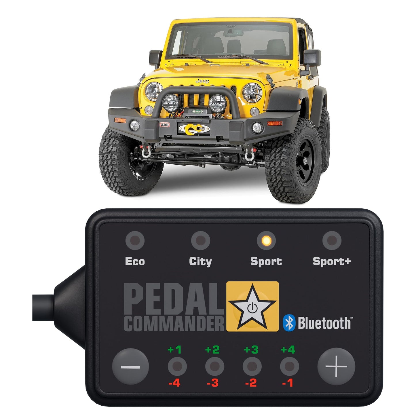 Pedal Commander Throttle Response Controller Jeep/Tacoma/Ram