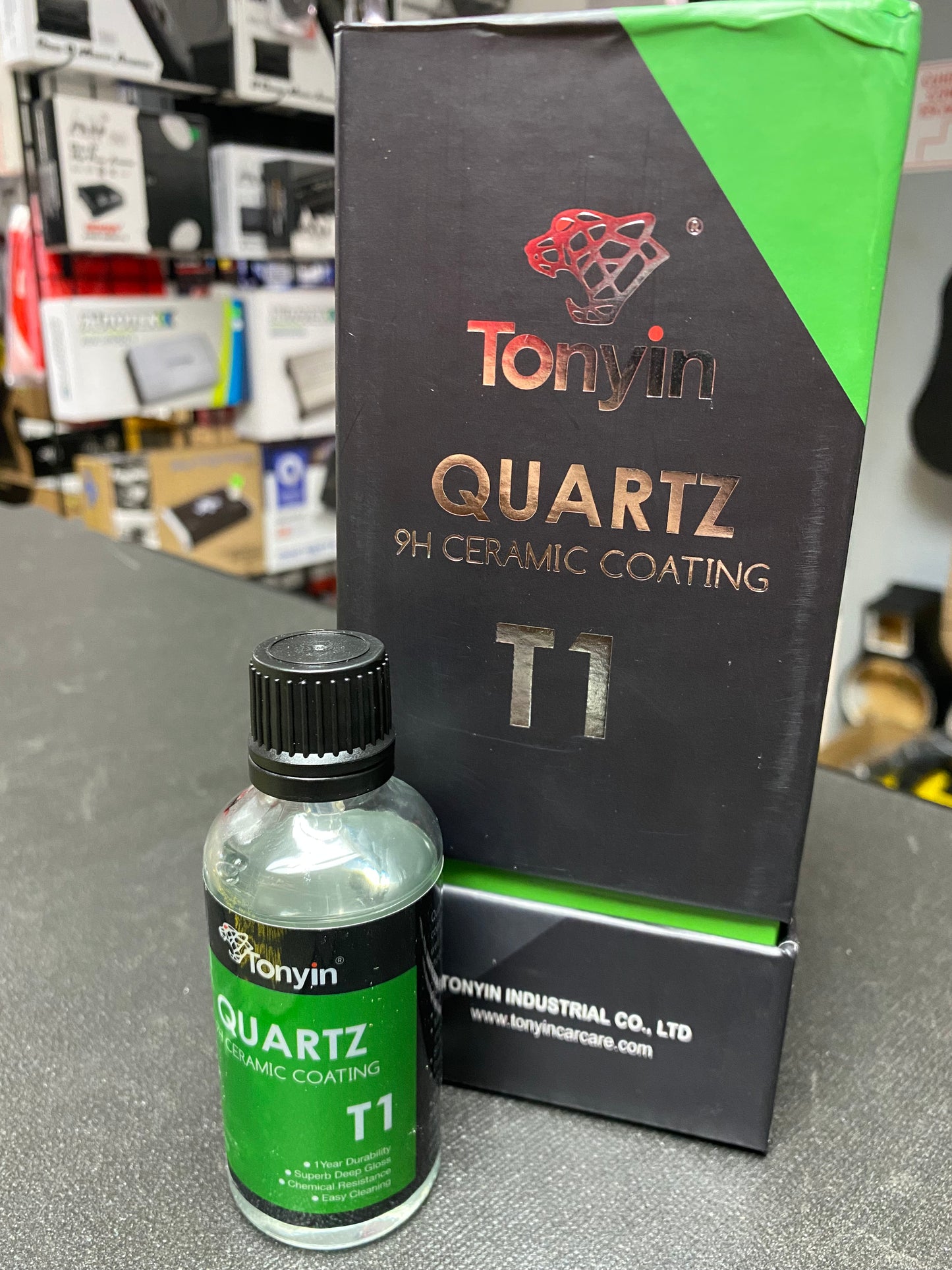 Tonyin Quartz 9H Ceramic Coating 1 Año 50ML