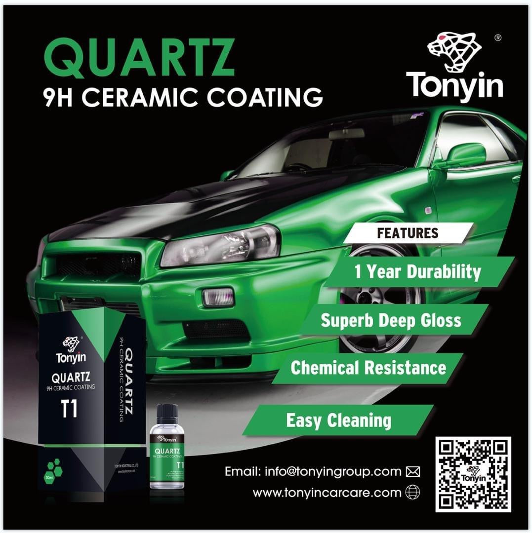 Tonyin Quartz 9H Ceramic Coating 1 Año 50ML