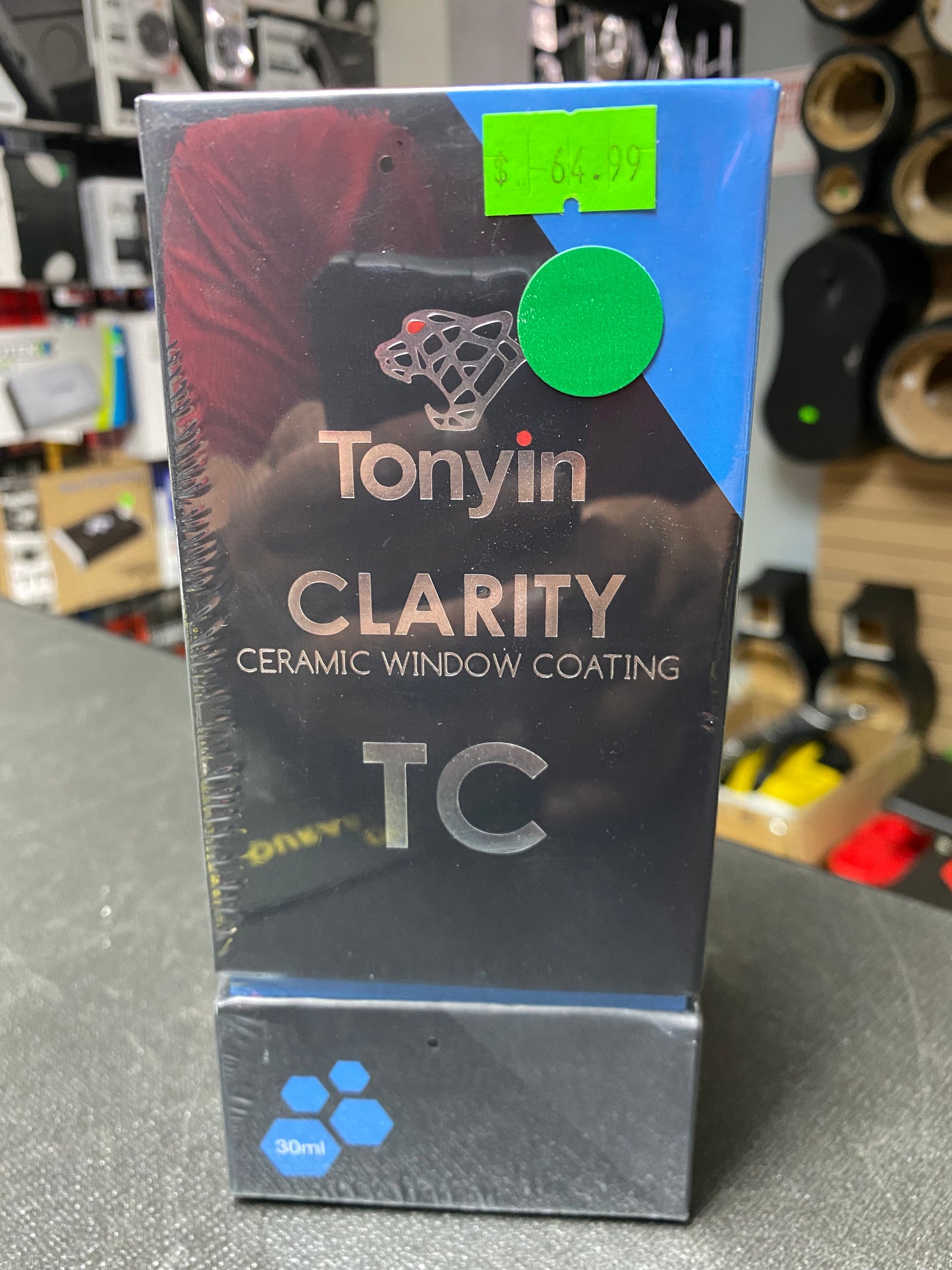 Tonyin Clarity Ceramic Window Coating 1 Año 30ML