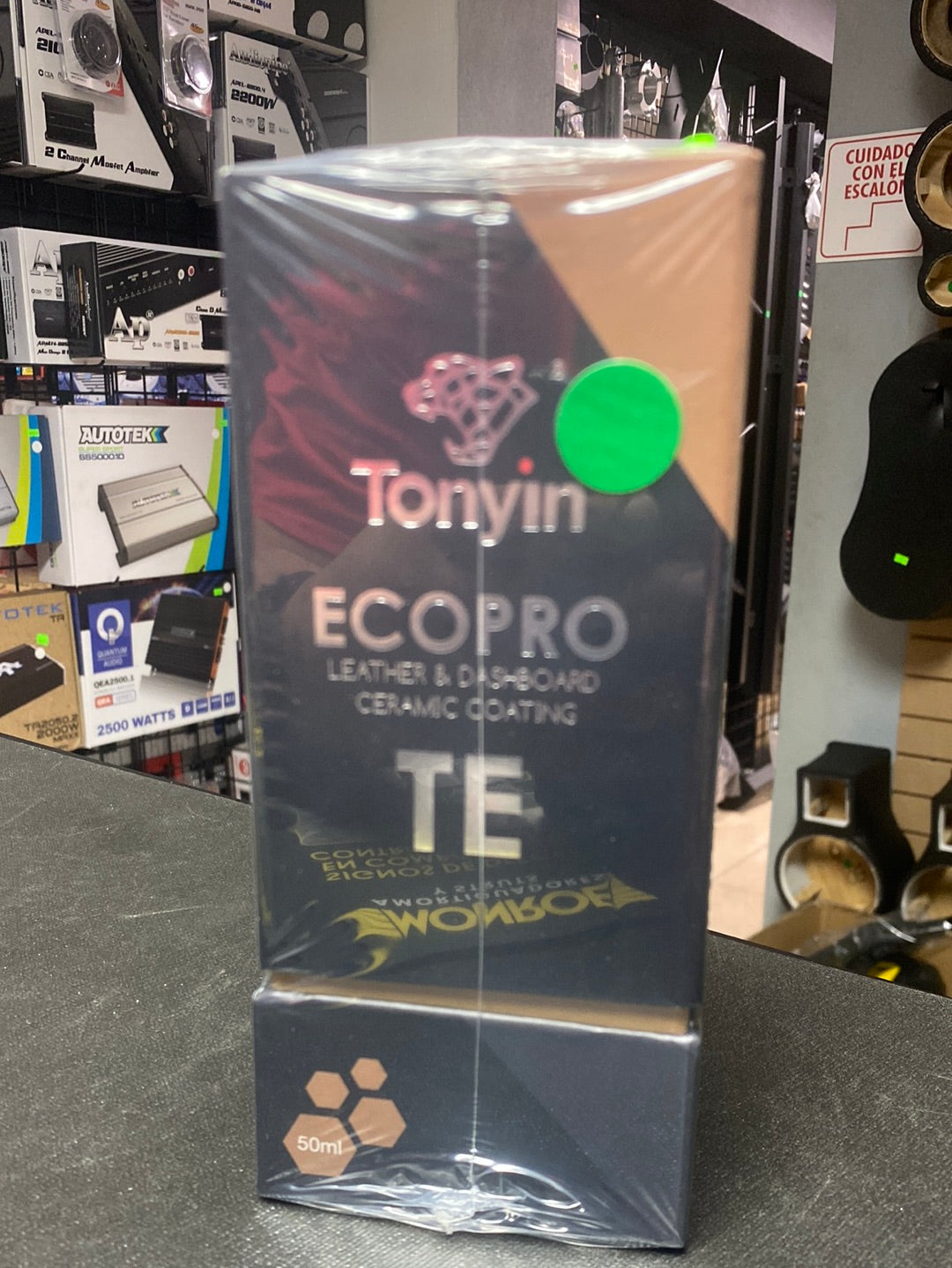 Tonyin Ecopro Leather & Dashboard Ceramic Coating 1 Año 50ML