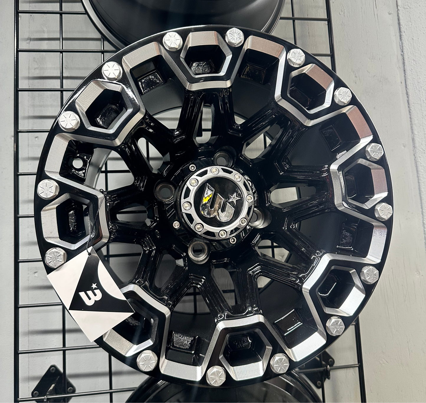 Western Wheels Blaze Black Milled 15x10 4x137 Canam Set de 4 Aros