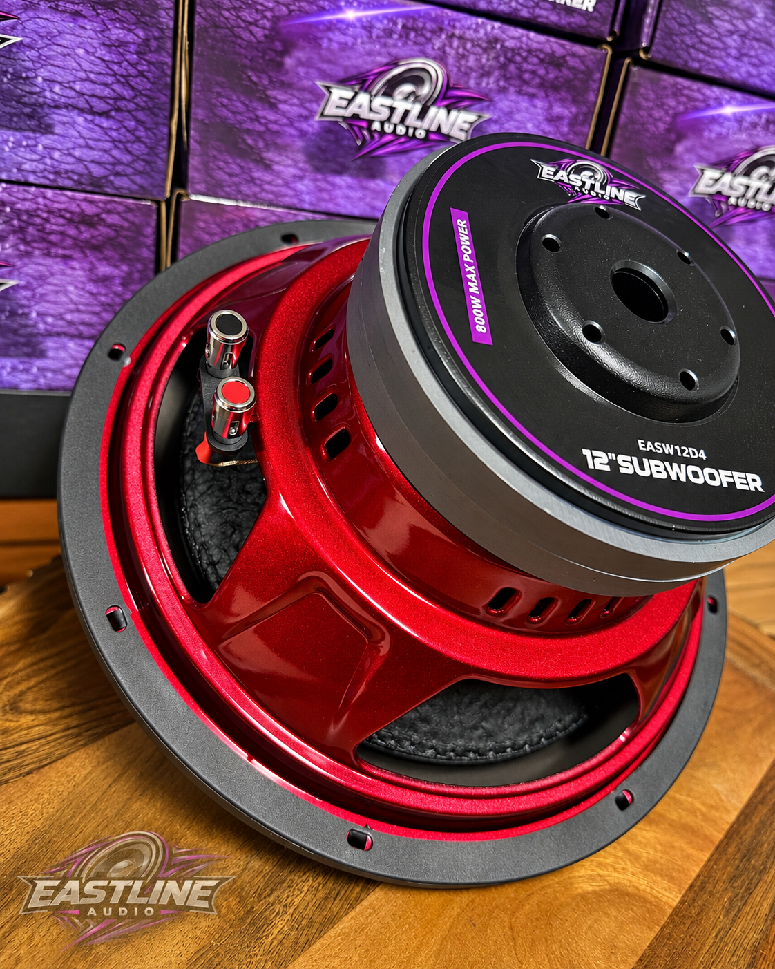 Eastline Audio EAS12D4 Subwoofer 12” Doble Coil 800W 4+4 OHM