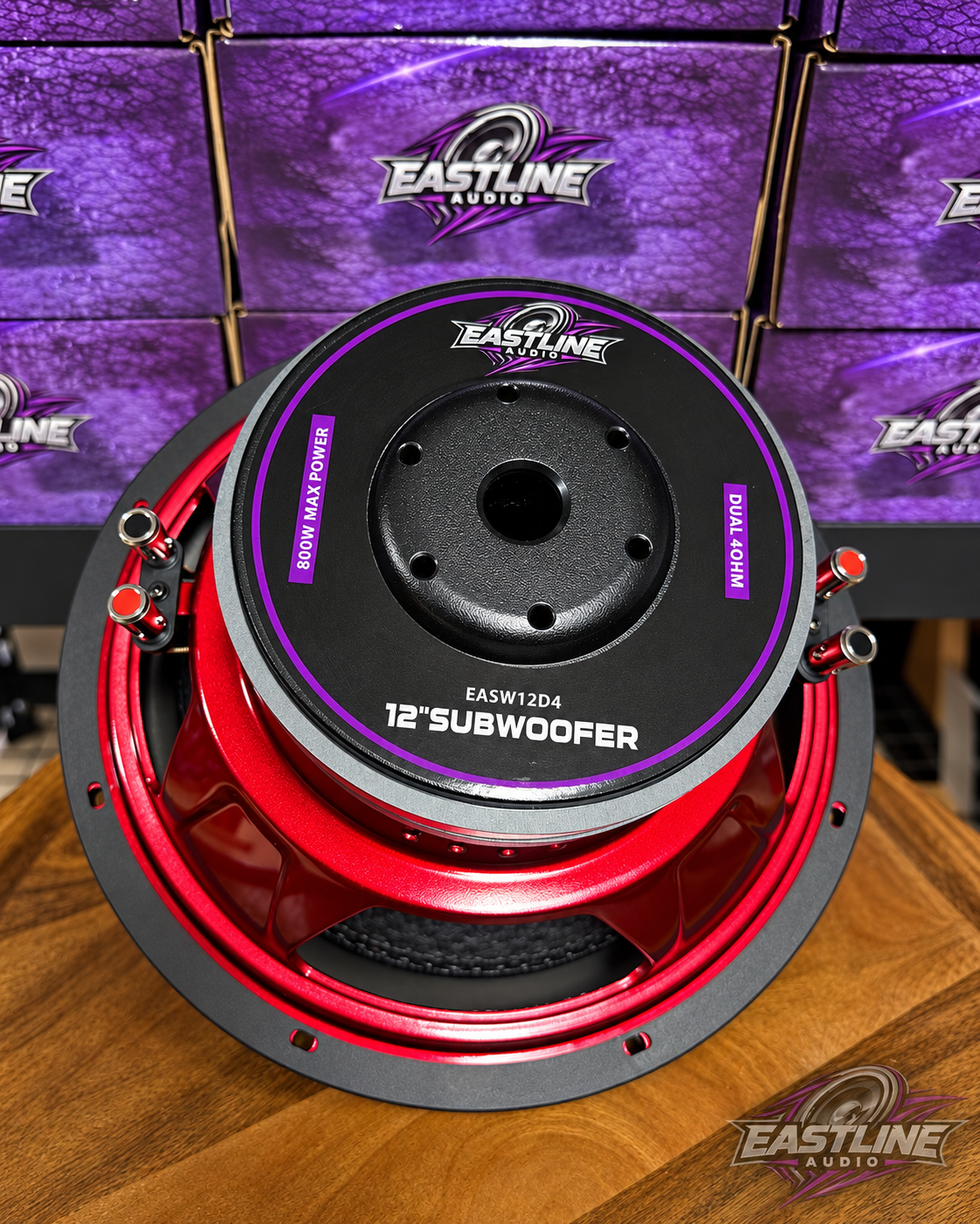 Eastline Audio EAS12D4 Subwoofer 12” Doble Coil 800W 4+4 OHM