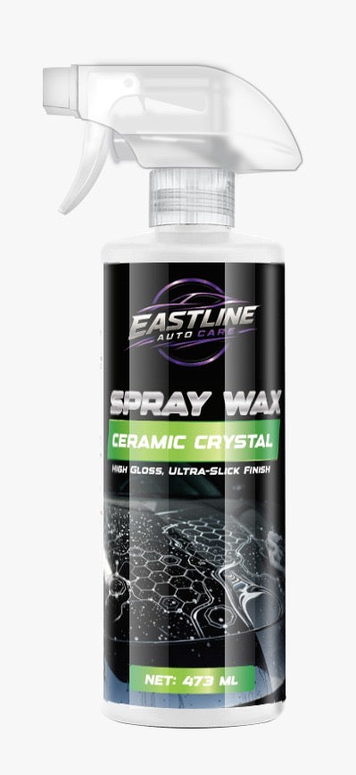 Eastline Auto Care Spray Wax Ceramic Crystal 16oz Cera Liquida