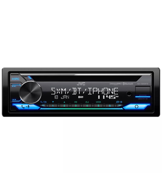 JVC KD-T920BTS Single DIN AM/FM Radio USB AUX Bluetooth CD