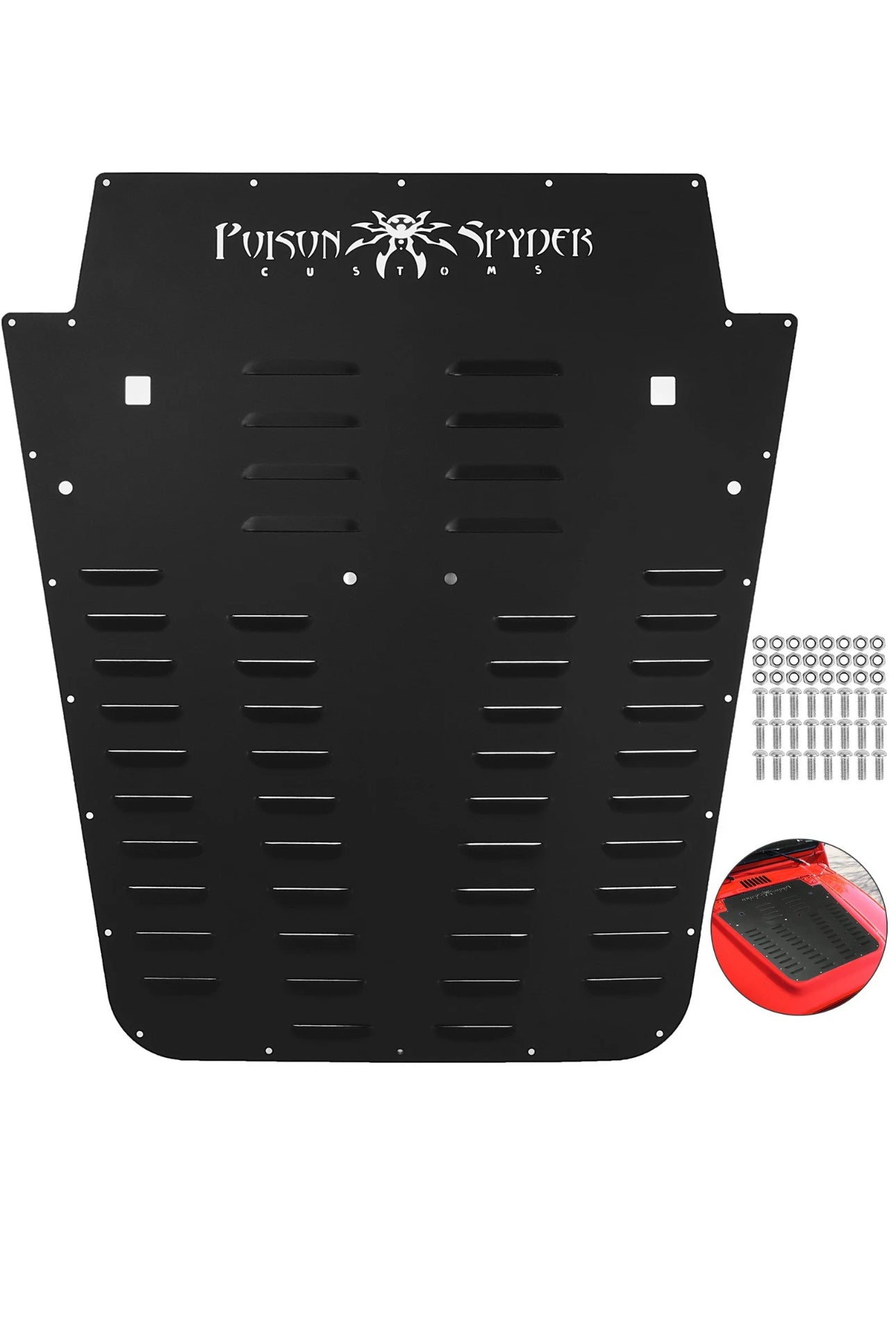 Poison Spyder Hood Louver Jeep Jk 07-18