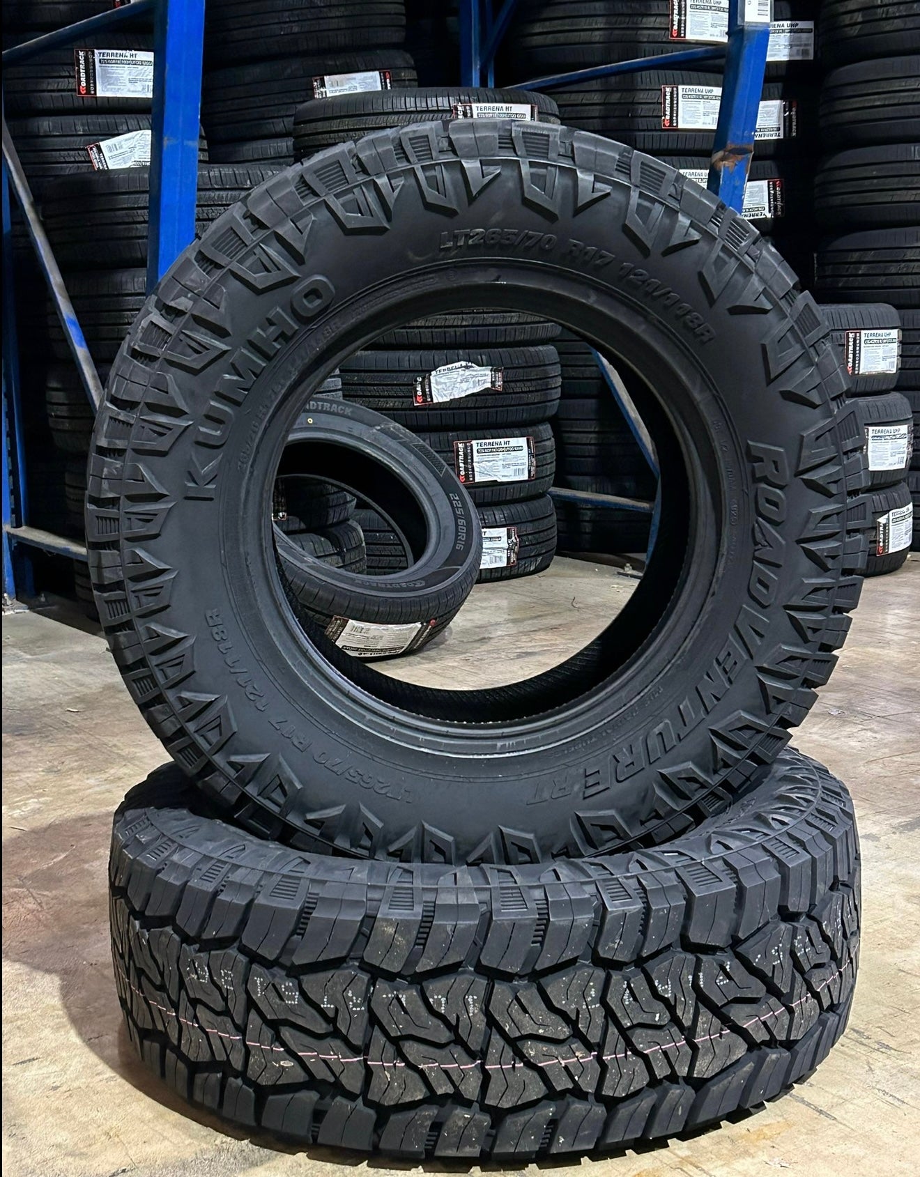 Kumho RT 265-70-17 Set de 4 Gomas