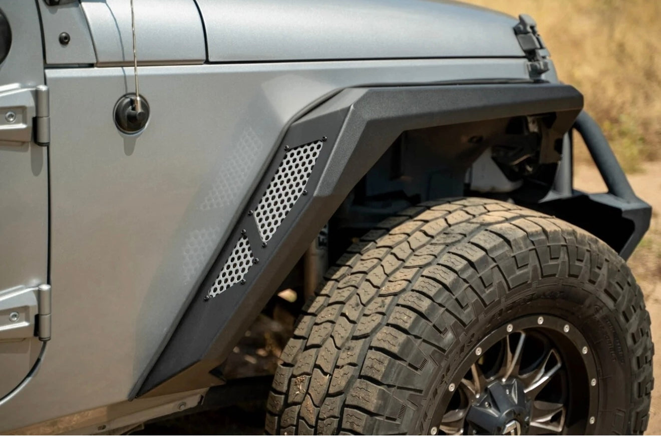 DV8 Armor Fenders Flares Jeep JK 07-2018 Set de 4