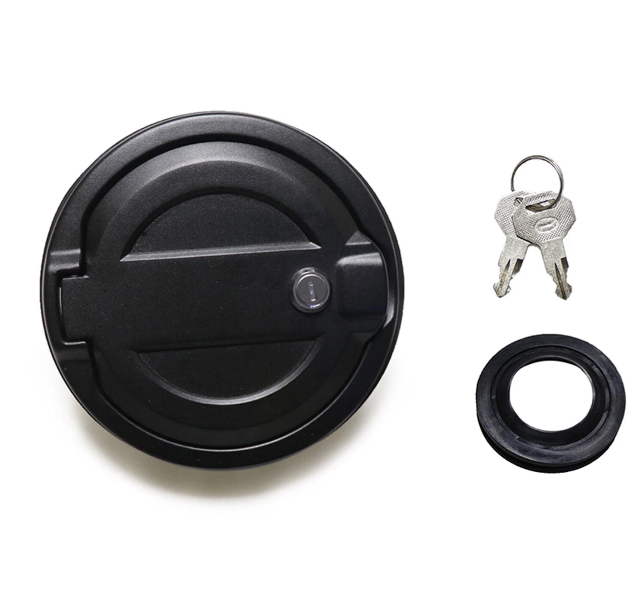 Jeep JL Wrangler 2018-2026 Cover Tapon de Gasolina con Llave