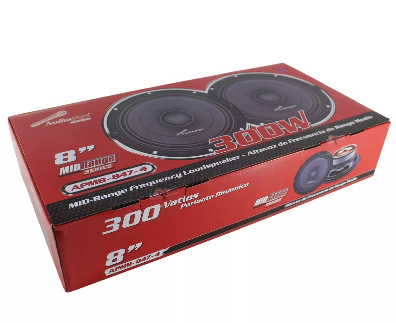 Audiopipe Par 8” (2) APMB-847-4