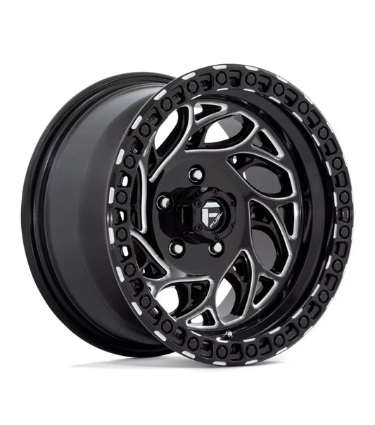 Fuel Off-Road Runner Gloss Black Milled 5x139.7 -19ET D840 Set de 4 Aros Samurai/Sidekick/Jeep CJ