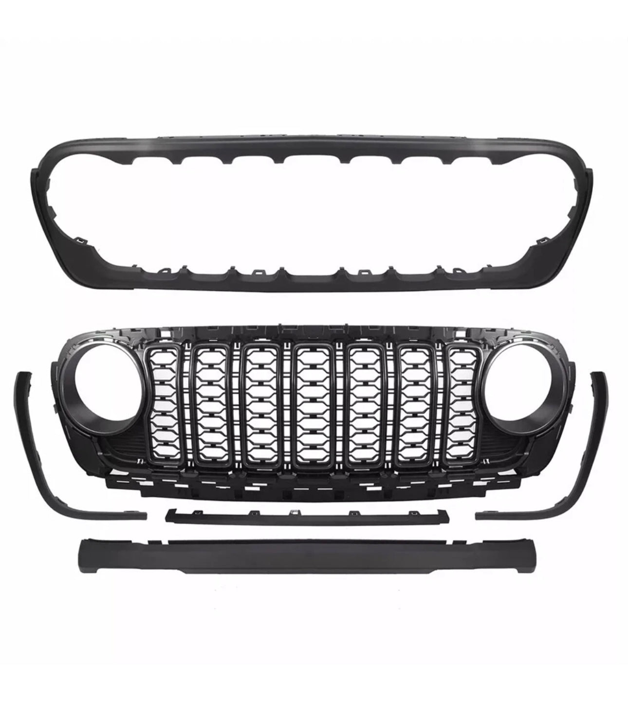 Parrilla Jeep JL 18-2023 & Gladiator 20-2023 Estilo 2024UP
