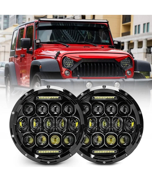 Focos Led 7” Jeep TJ/JK Par (2)