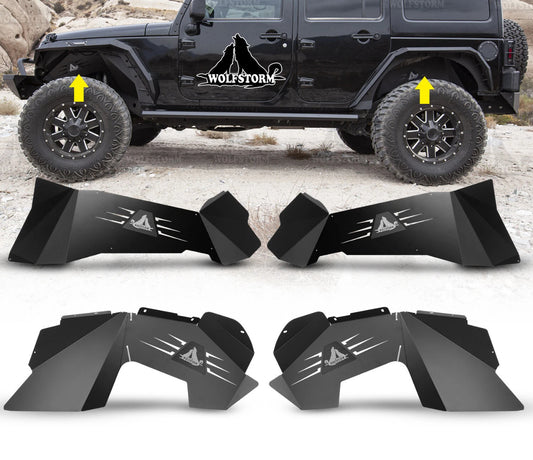 Inner Fenders Jeep JK 07-18 Set de 4 Entrega Gratis a Todo Puerto Rico