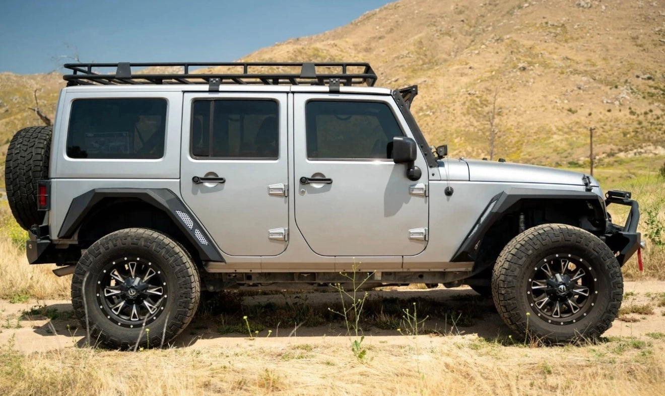DV8 Armor Fenders Flares Jeep JK 07-2018 Set de 4