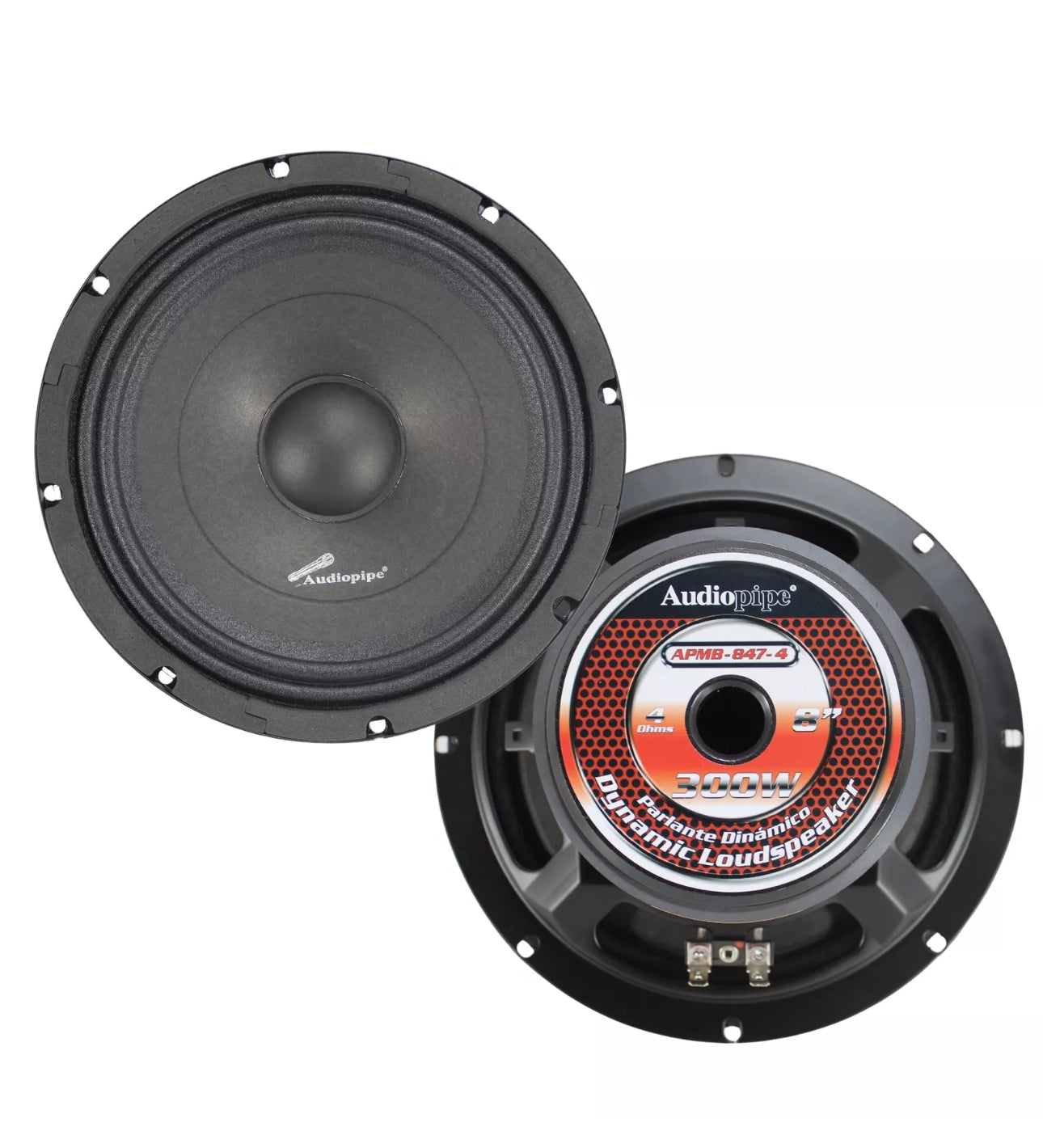 Audiopipe Par 8” (2) APMB-847-4