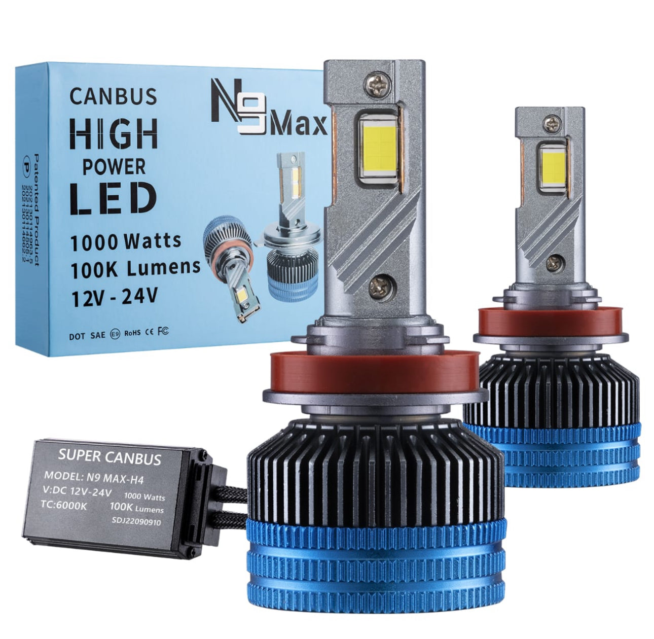 Luces Led Alta Intensidad N9 MAX 100K Lumens