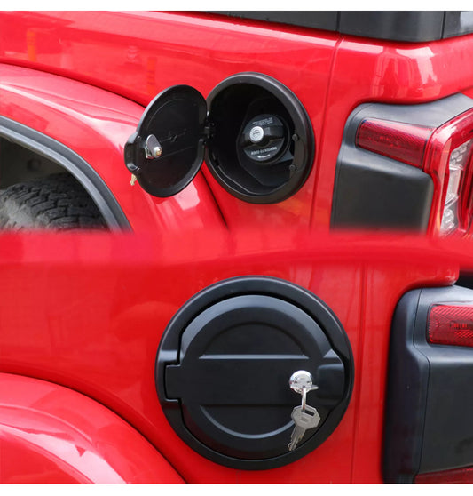 Jeep JL Wrangler 2018-2026 Cover Tapon de Gasolina con Llave