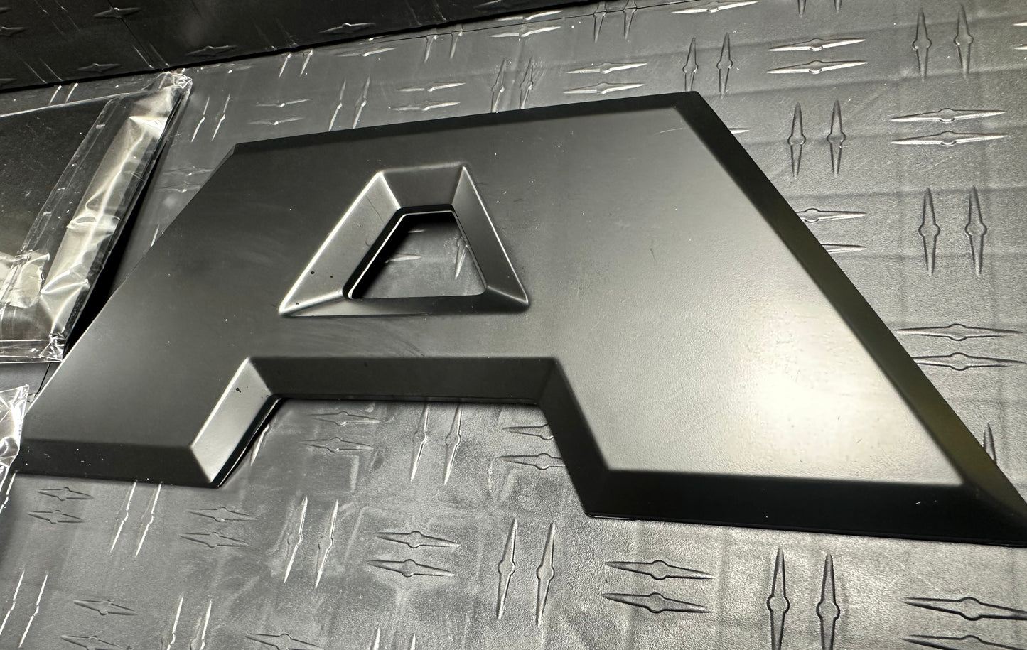 Letras de Compuerta Ram 2015-2025 Classic Negro ABS Plastic 3D