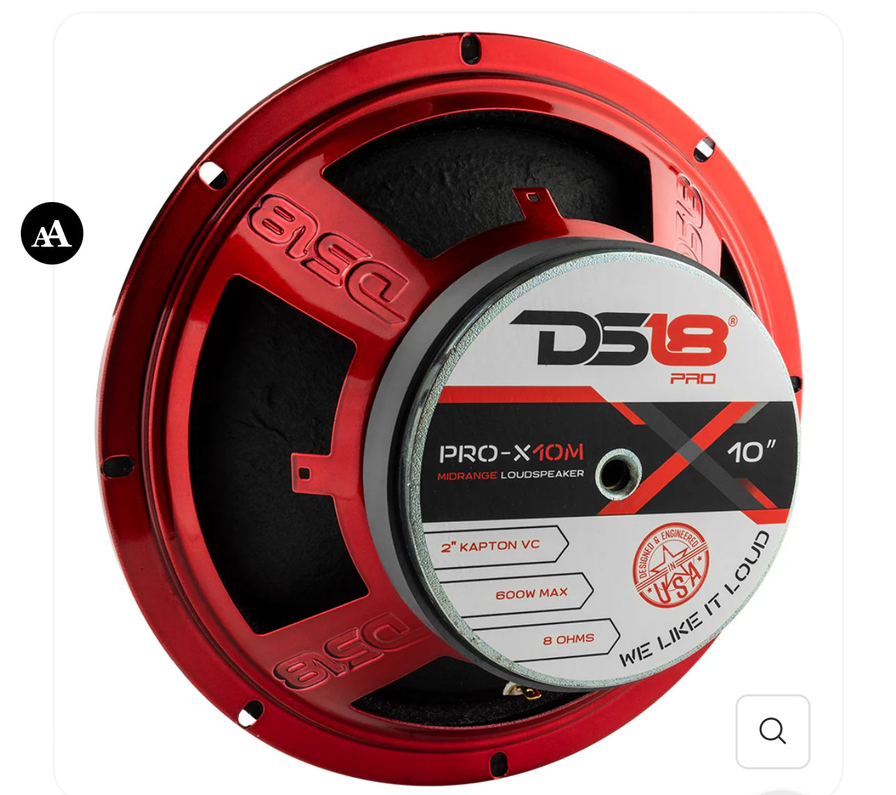 DS18 Bocina 10” 600W PRO-X10M