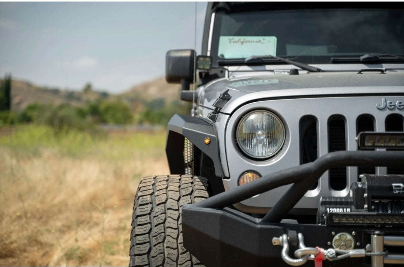 DV8 Armor Fenders Flares Jeep JK 07-2018 Set de 4