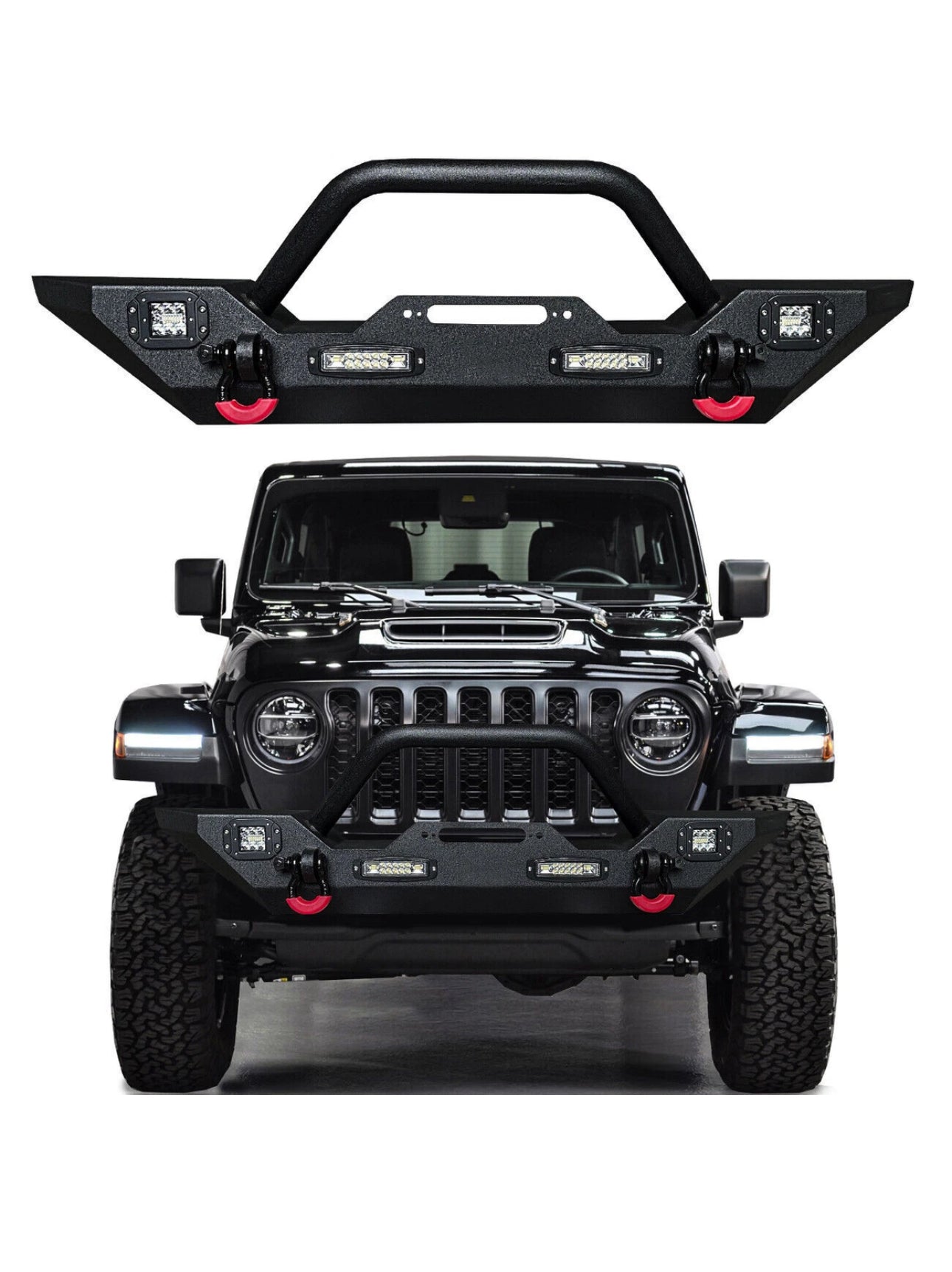 Vijay Bumper Delantero Metal Jeep JK/JL & Gladiator