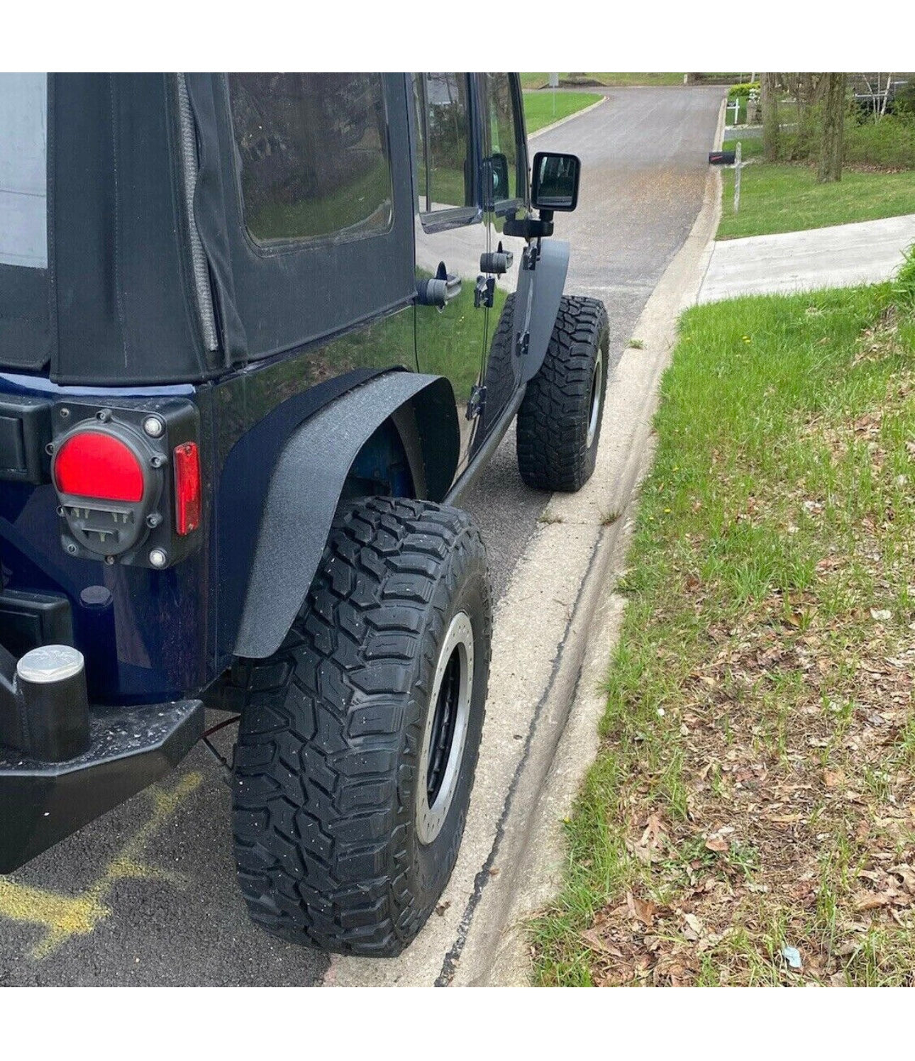 Fenders Cortos Acero Jeep JK 07-18 Delantero & Trasero