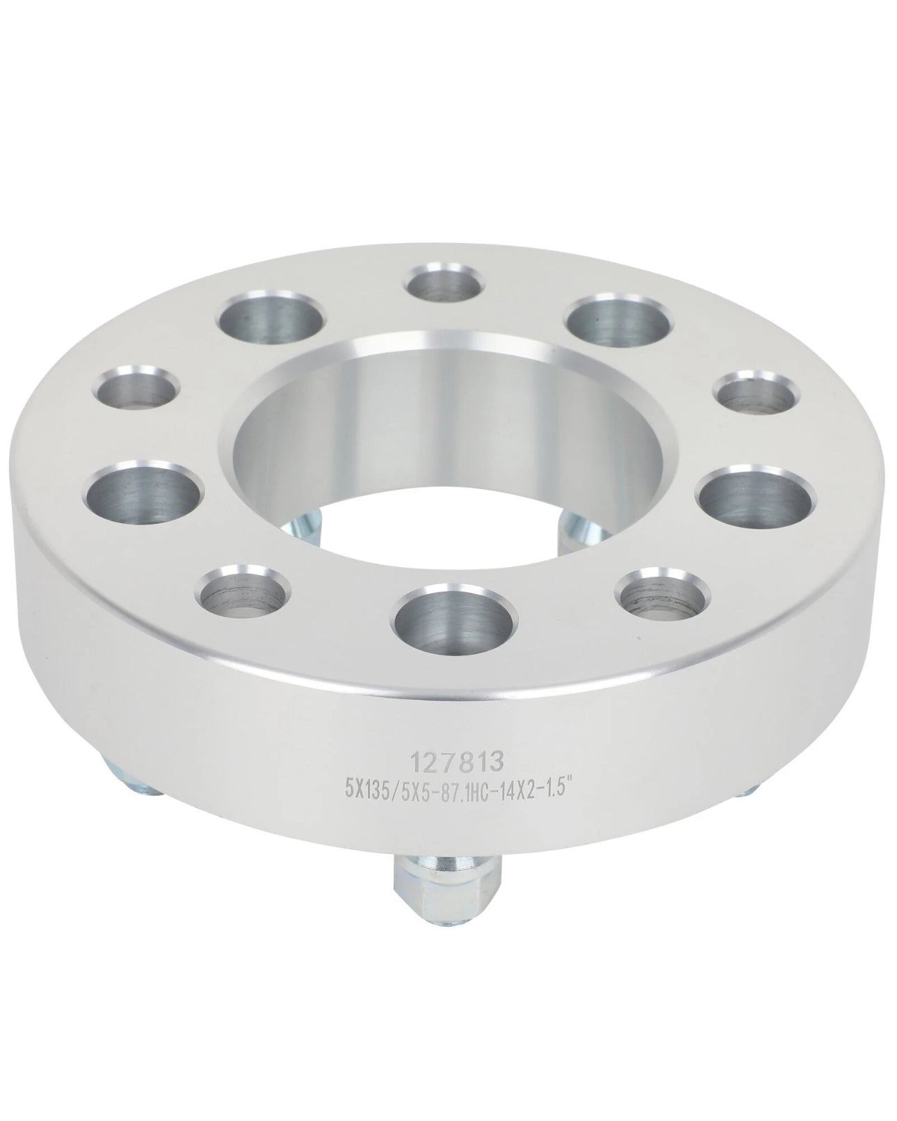Set de 4 Spacers 1.5” Cambio de Patron Ford 5x135 a Jeep 5x127