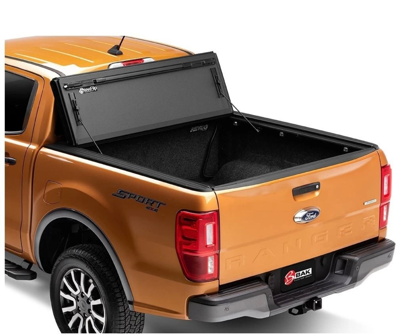 Bakflip G2 Tapa de Cajon Low Profile Ford Ranger 2019-2023 Cajon 5’ Made In USA