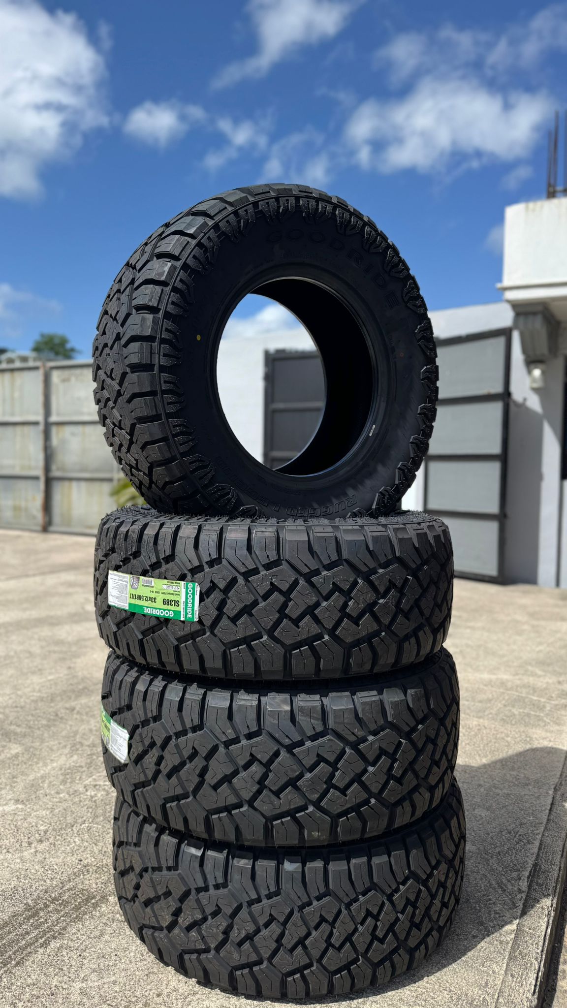 Gomas Goodride RT 33x12.5R17 Set de 4 Gomas Entrega Gratis