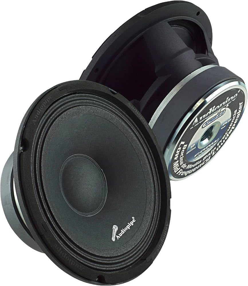 Bocina Audiopipe APMB8 8" 500W Mid Range