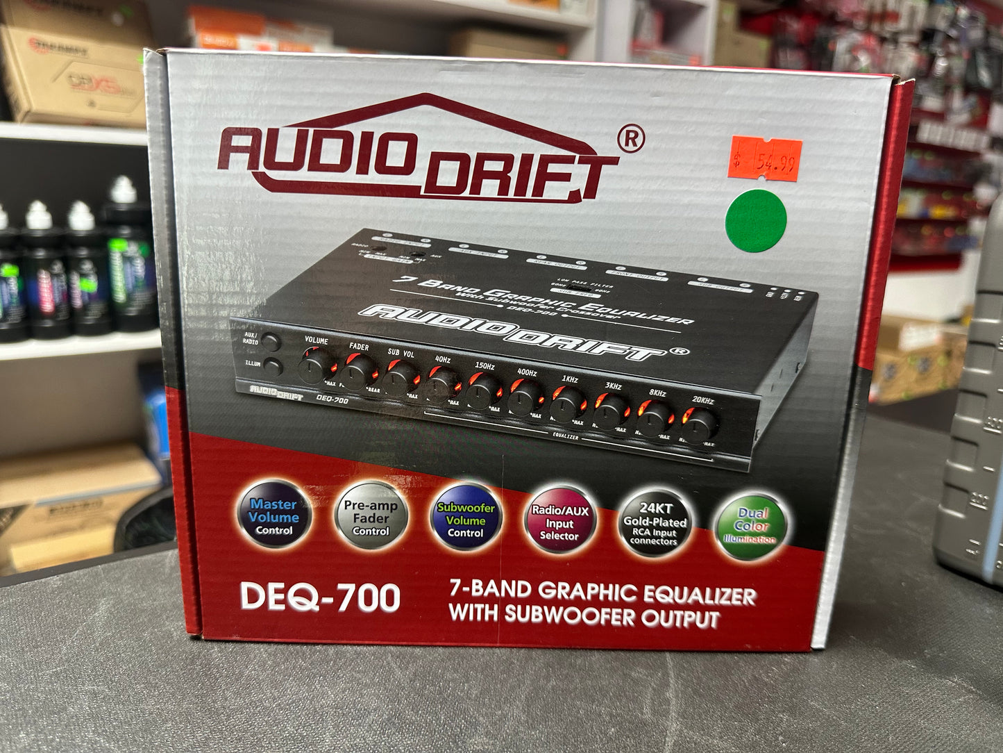 Audio Drift Preamp 7 Bandas DEQ-700