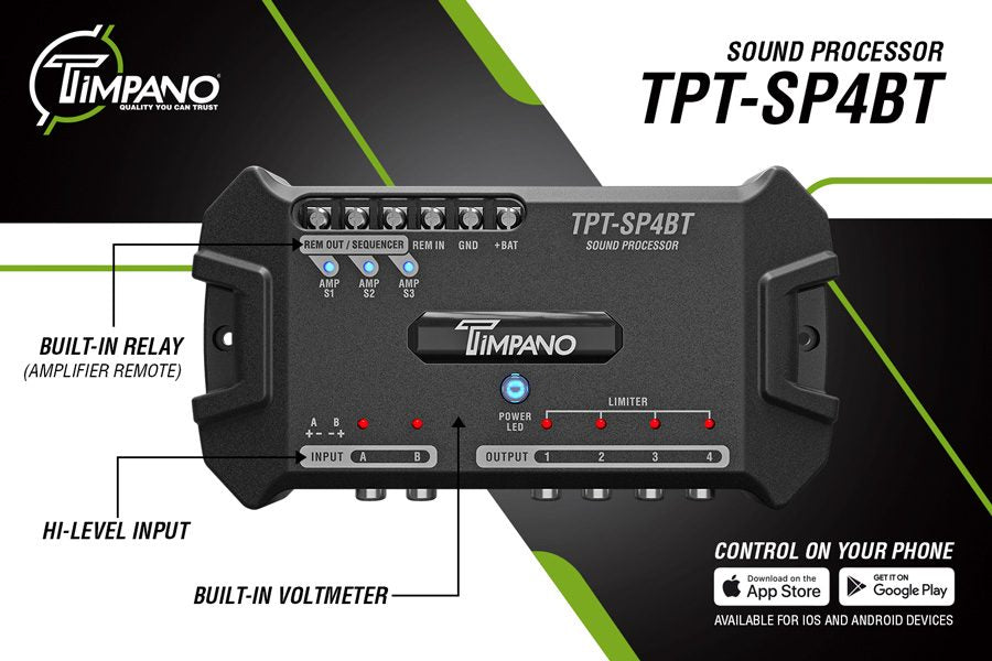 Timpano Procesador Digital TPT-SP4BT