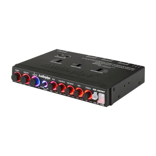 Audiopipe Preamp Bluetooth 4 Bandas 15V