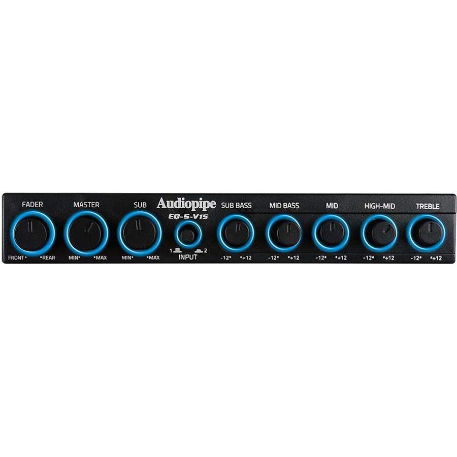 Audiopipe Preamp 5 Bandas EQ-5-V15