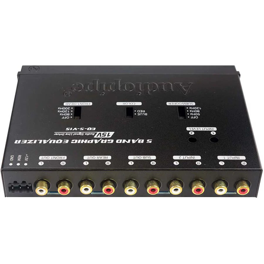 Audiopipe Preamp 5 Bandas EQ-5-V15